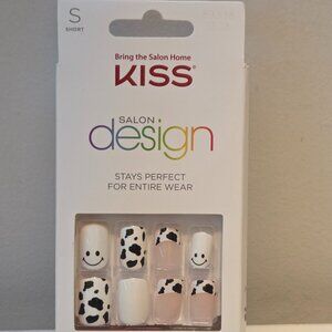 Kiss: Salon Design Cow Print Nails